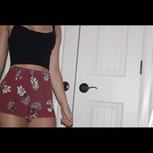 Flowery Shorts